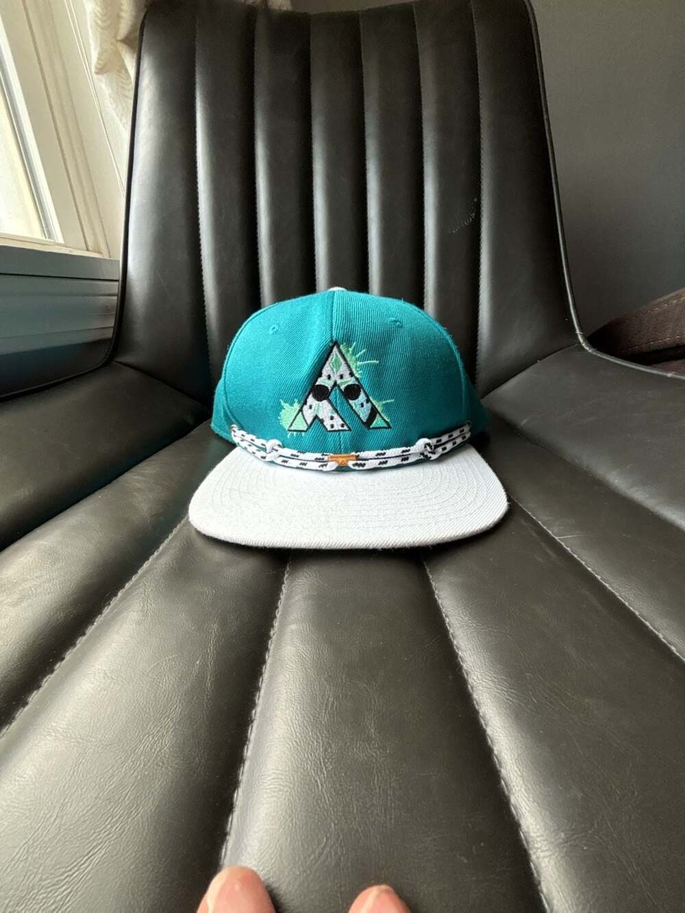 Findlay Hats Warehouse Reserve Snapback Cap with Custom Mountain Logo Patch